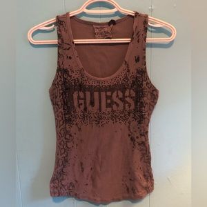 3/20$ GUESS - Grey Tank Top